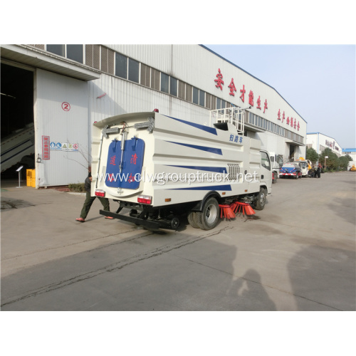 Airport vacuum road sweeper truck for sale